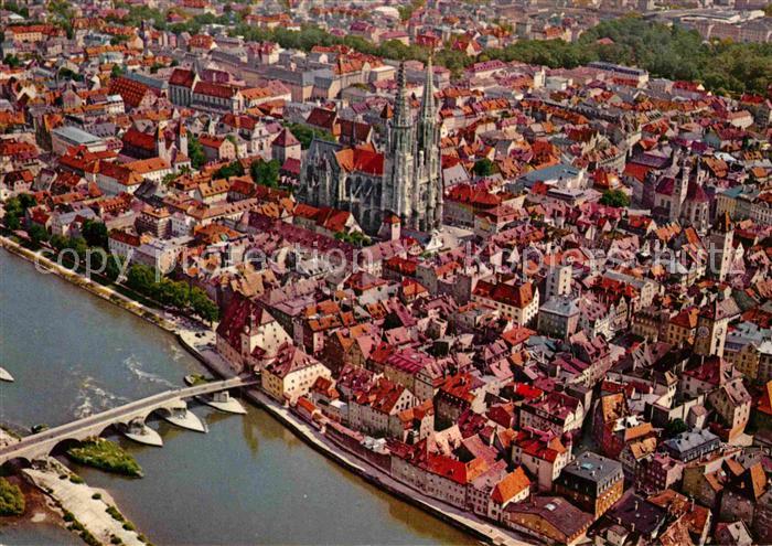 REGENSBURG Bayern Fliegeraufnahme
