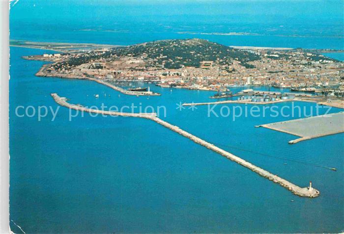 Sete Herault Fliegeraufnahme