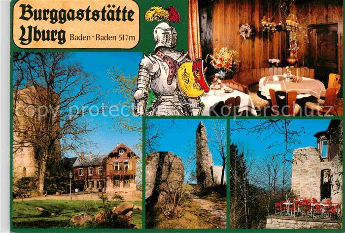 Baden-Baden Burggaststaette Yburg