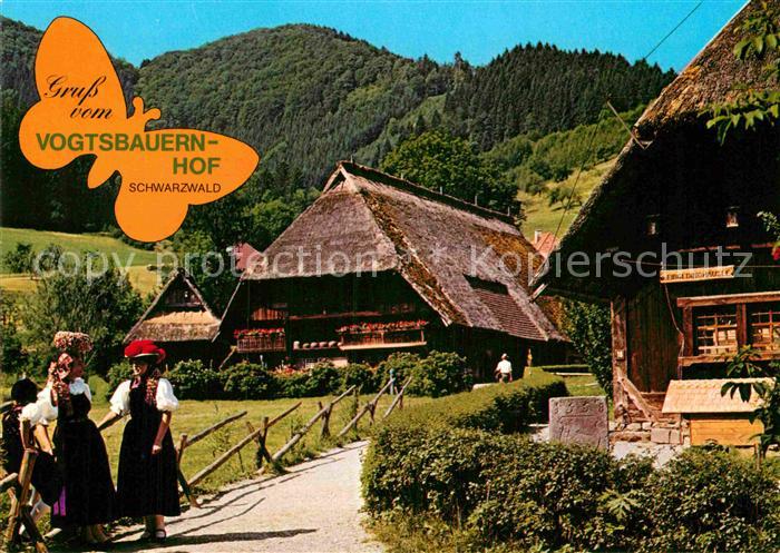Gutach Schwarzwald Vogtsbauernhof Tracht