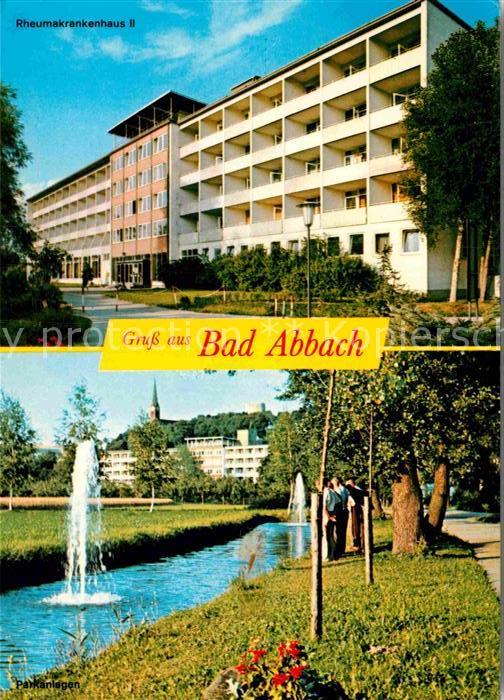 Bad Abbach Rheumakrankenhaus Parkanlagen