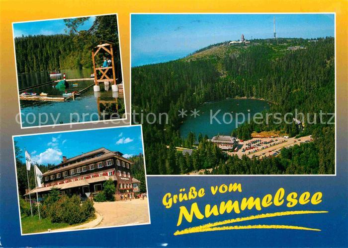 Mummelsee Hotel Fliegeraufnahme