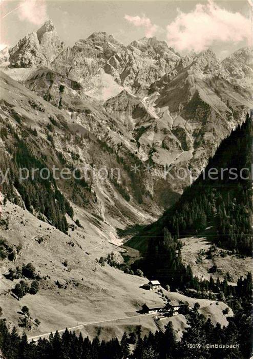 Einoedsbach Maedelegabelgruppe Oberstdorf