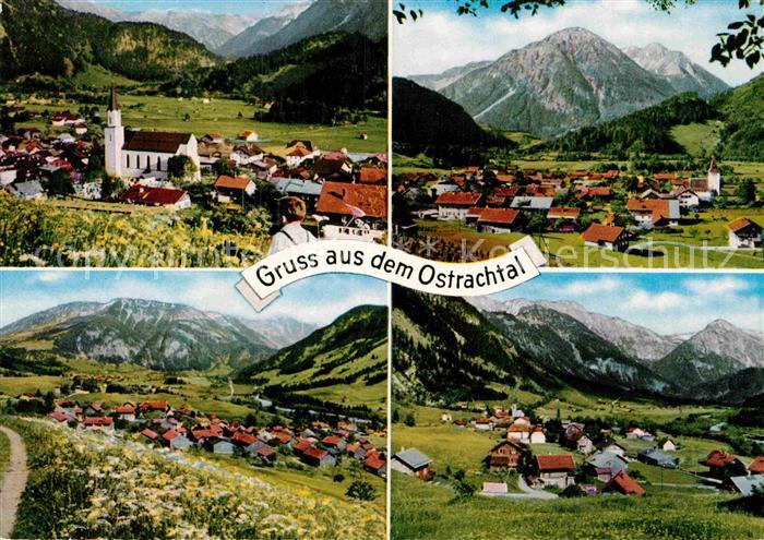 Ostrachtal Hindelang Bad Oberdorf Vorderhindelang Hinterstein
