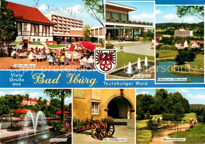 Bad Iburg Altes Forsthaus Dorenberg Kurhaus Schlossportal