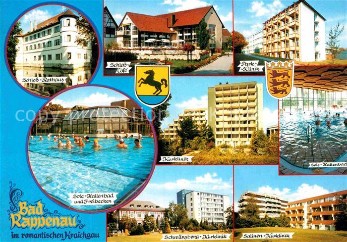 Bad Rappenau Schloss-Rathaus Kurklinik Salinen-Kurklinik