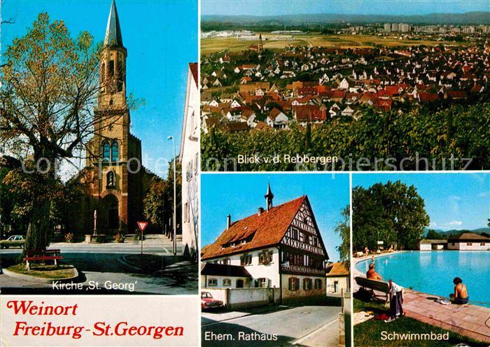 St Georgen Breisgau Kirche St. Georg Rathaus Schwimmbad