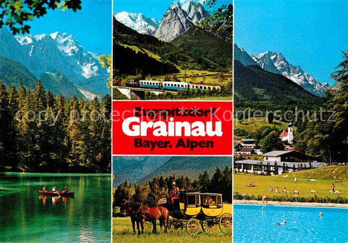 Grainau Badersee Zugspitze Zahnradbahn Postkutschenfahrt