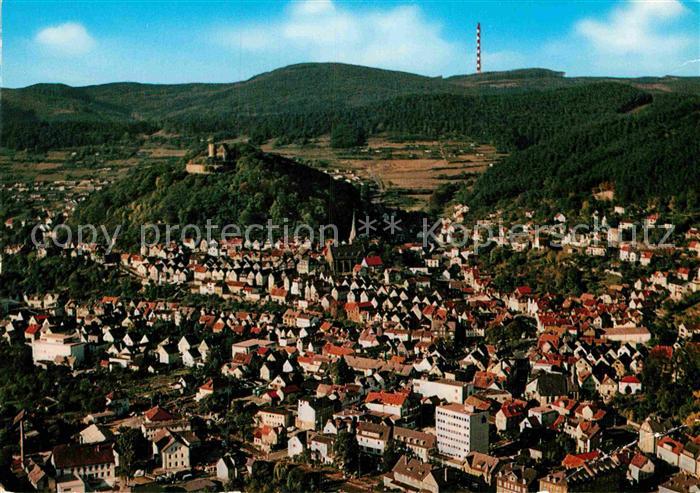 Gladenbach Lahn Hessen Fliegeraufnahme