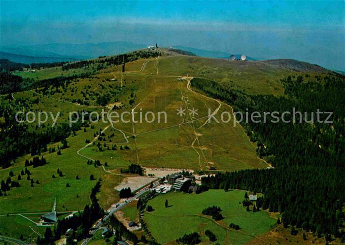Feldberg Schwarzwald Fliegeraufnahme