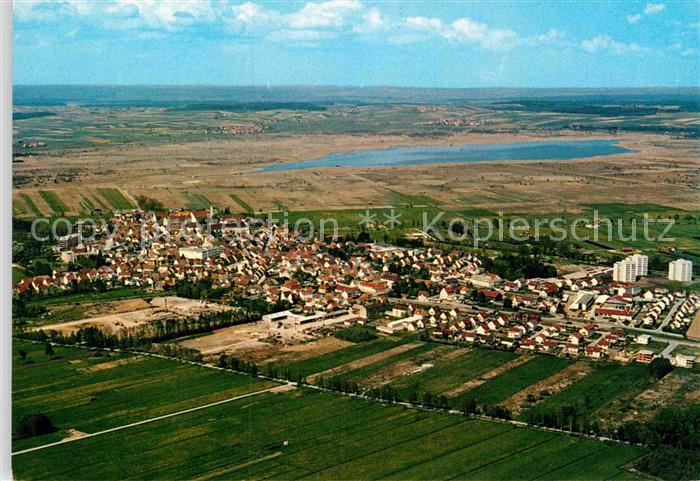 Bad Buchau Federsee Fliegeraufnahme