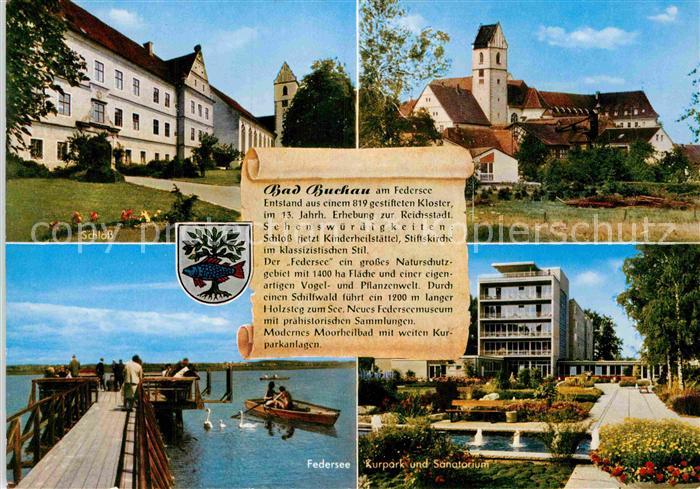 Bad Buchau Federsee Schloss Federsee Kurpark Sanatorium