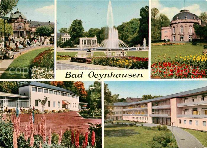 Bad Oeynhausen Kurhaus Wandelhalle Kurtheater Cafe Rosengarten Gollwitzer-Meier-