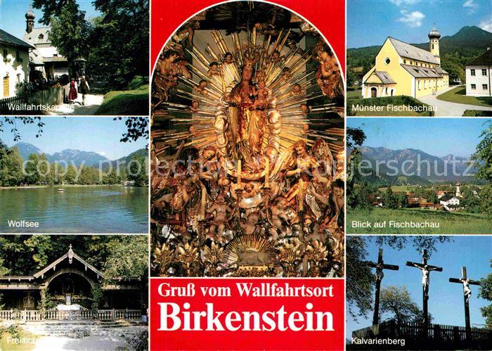 Birkenstein Wallfahrtskapelle Muenster Fischbachau Kalvarienberg