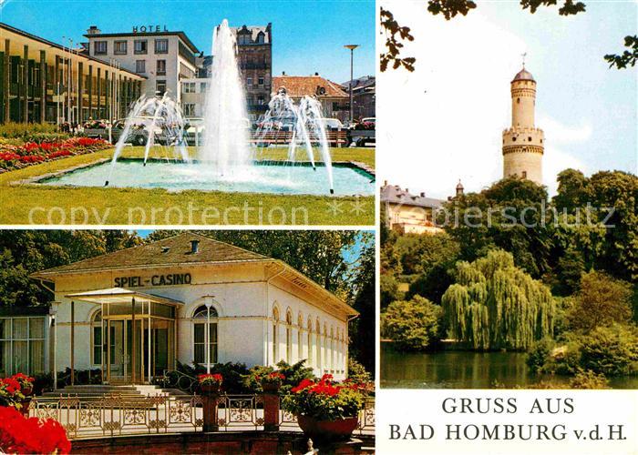 Bad Homburg Spiel-Casino Hotel Springbrunnen Turm