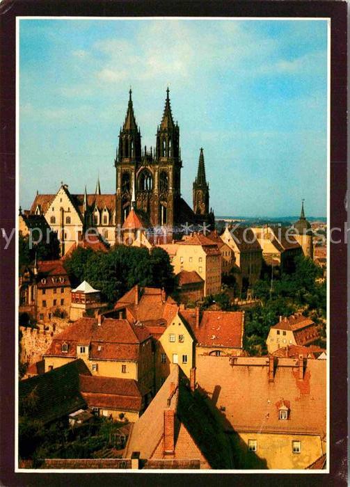 Meissen Elbe Sachsen Burgberg Afra Kirche