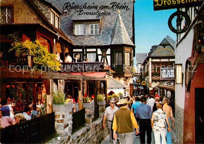 Ruedesheim Rhein Drosselgasse