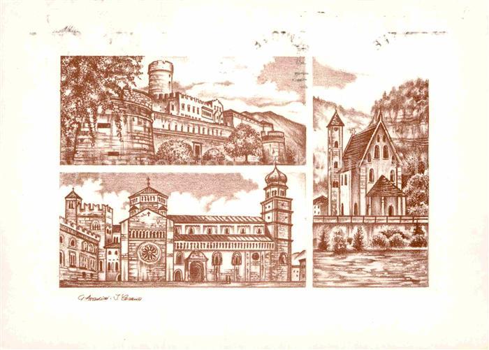 Trento Castello del Buonconsiglio Duomo S Apollinare