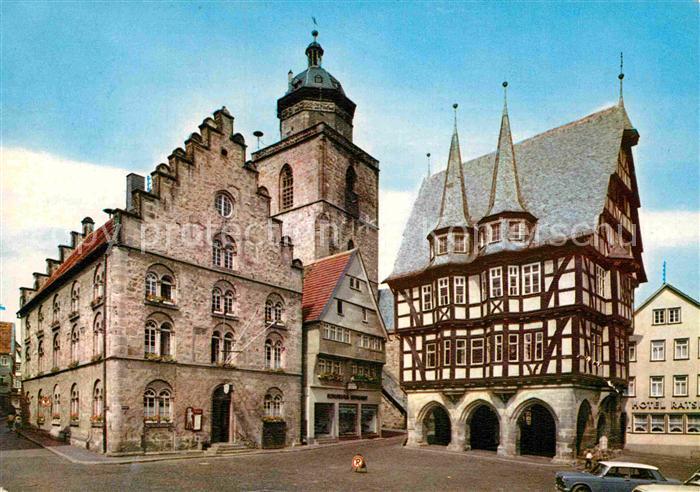 Alsfeld Marktplatz mit Rathaus