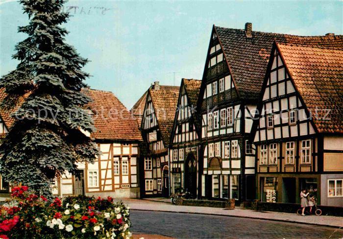 Bad Salzuflen Fachwerkhaeuser am Salzhof