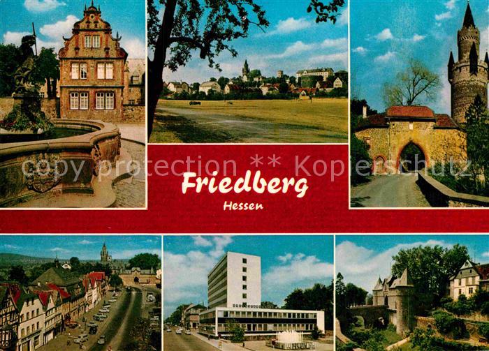 Friedberg Hessen Teilansichten Schloss