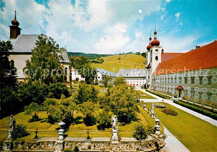 Steiermark Benediktiner Abtei St Lambrecht Hofansicht
