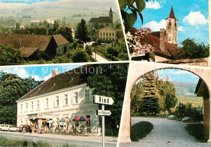 Ried Riederberg Teilansichten Kirche Gaststaette