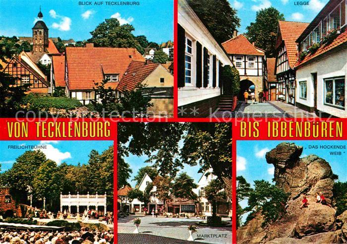 Tecklenburg Steinfurt NRW Freilichtbuehne Marktplatz Legge Ibbenbueren Das hocke