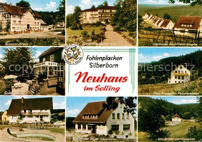 Neuhaus Solling Brauner Hirsch Parkhotel Gerhardt Hauptmann Str Sollinger Hof Ha