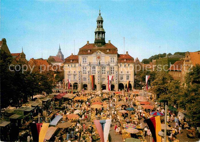 LueNEBURG CITY Rathaus mit Markt