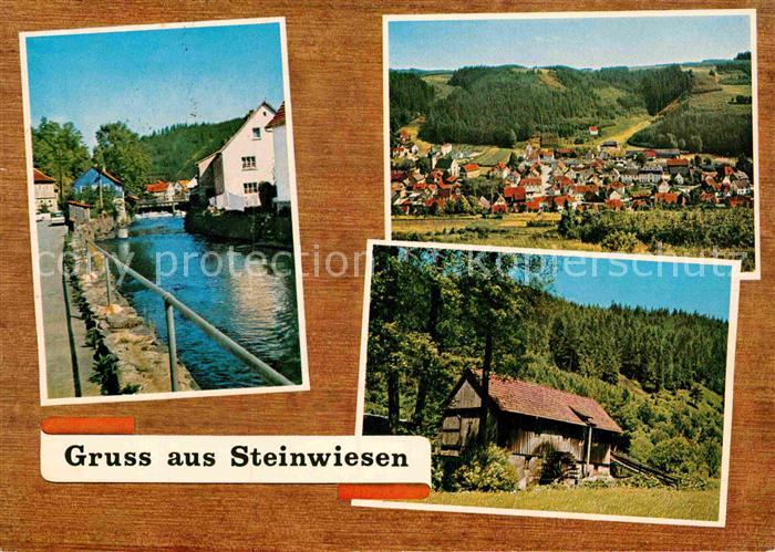 Steinwiesen Dorfmotive Panorama