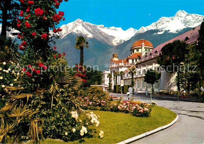 Meran Merano Kurpromenade und Kurhaus