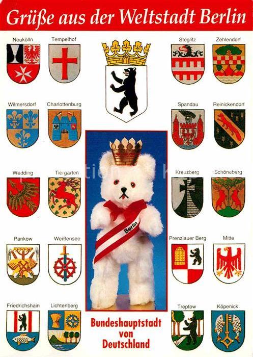 BERLIN CITY Stadtteil Wappen