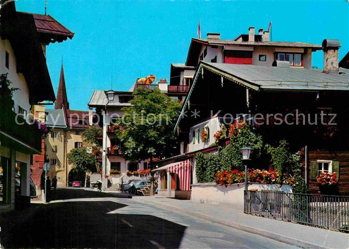 Kitzbuehel Tirol Dorfmotiv