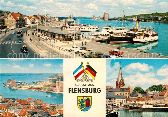 Flensburg Hafenpartie Teilansichten