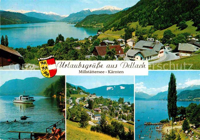 Dellach Millstaettersee Teilansichten