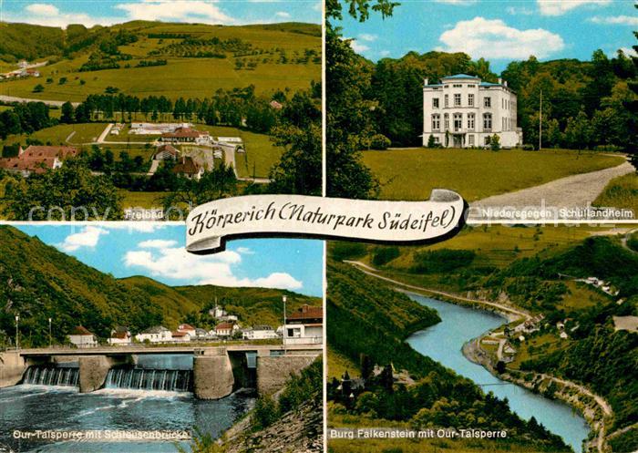 Koerperich Eifel Freibad Niedersgegen Schullandheim Our Talsperre Schleusenbruec