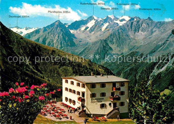 Stubaier Alpen Elferhuette Panorama