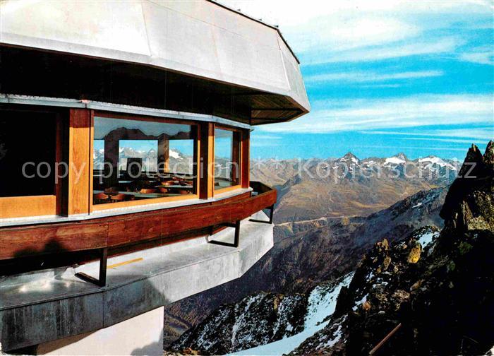 oetztal Tirol Gipfelrestaurant der Gaislachkogelbahn