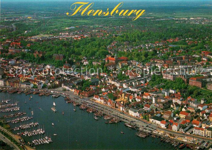 Flensburg Fliegeraufnahme