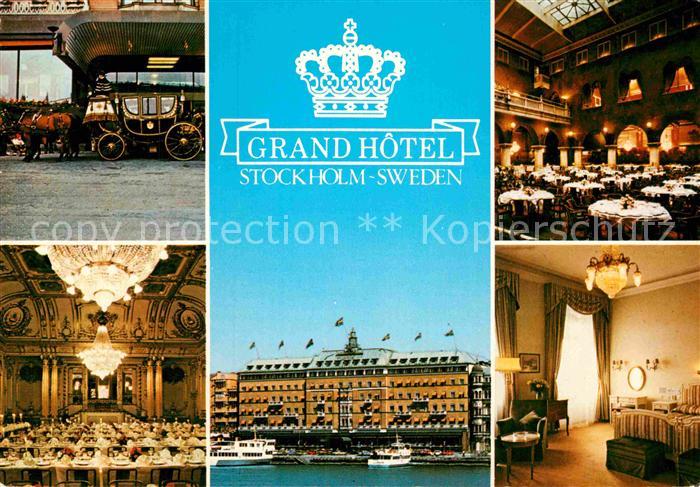 Stockholm Grand Hotel Sjuglasvagnen Vintertraedgarden och Royal Suite