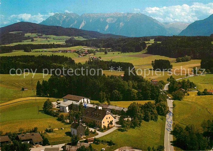 Teisendorf Oberbayern Kolping Familienferienstaette Fliegeraufnahme