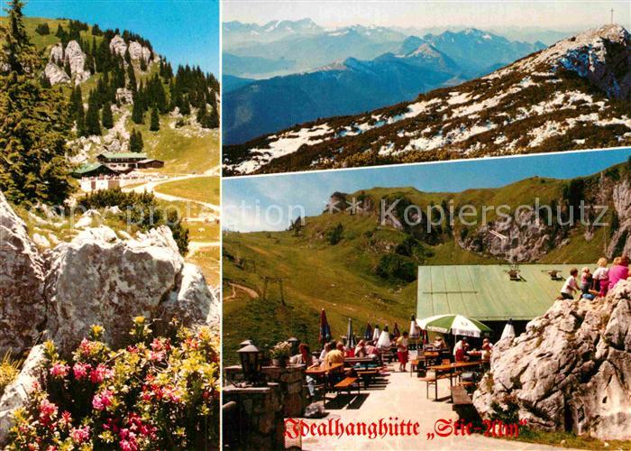 Lenggries Idealhanghuette Stie Alm Panorama