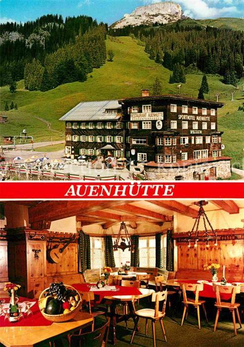 Hirschegg Kleinwalsertal Vorarlberg Auenhuette Restaurant