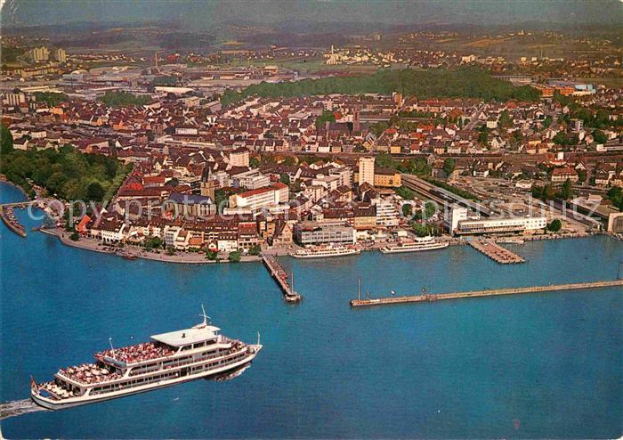 Friedrichshafen Bodensee Fliegeraufnahme