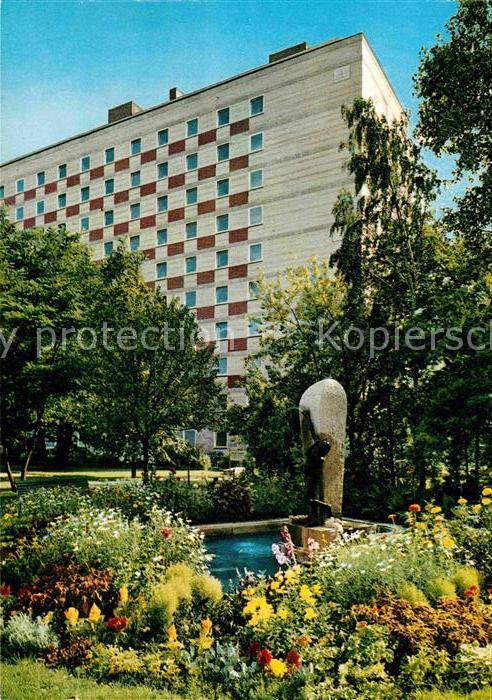 ERLANGEN Bayern Bettenhaus der Uniklinik