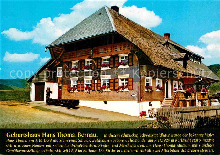 Bernau Schwarzwald Geburtshaus Hans Thoma