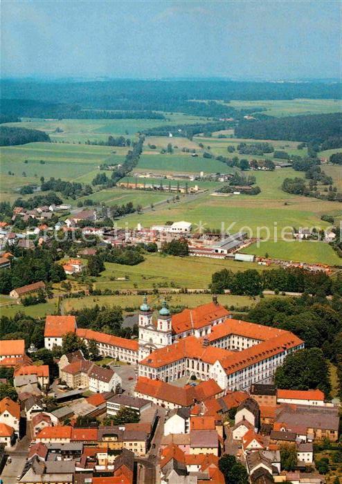 Waldsassen Cistercienserinnen Abtei Fliegeraufnahme