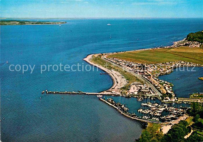 Langballigau Flensburger Foerde Fliegeraufnahme