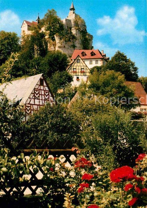 Hersbruck Bayern Burg Hohenstein Gasthof Felsenburg